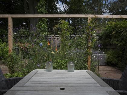 plaatsing terras