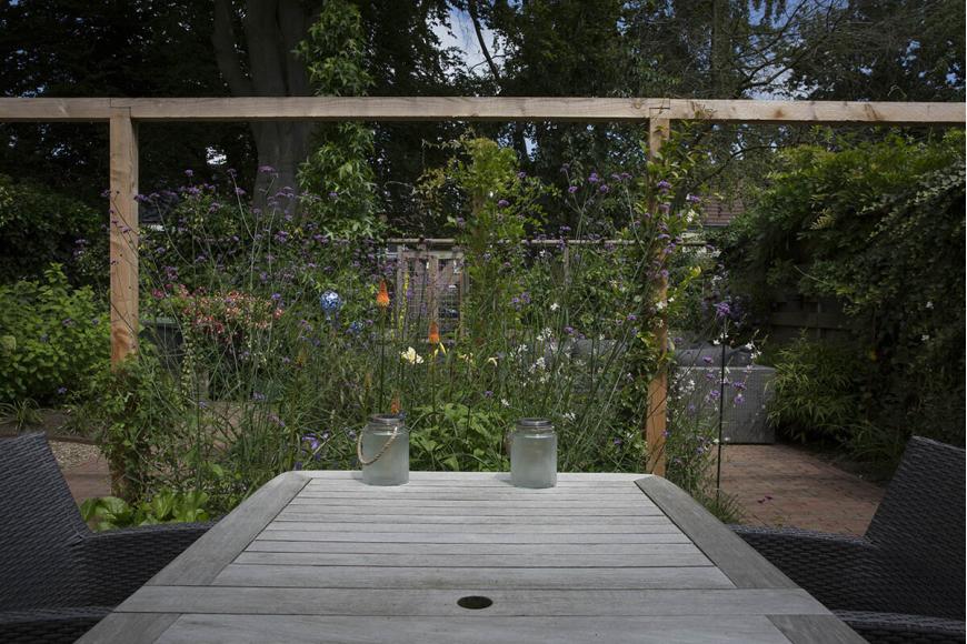 plaatsing terras