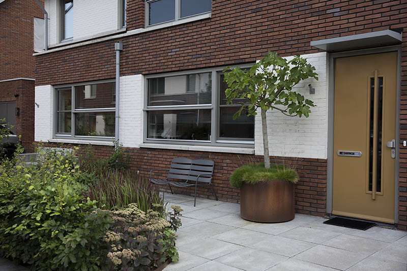 Cortenstaal in de tuin 1 Cortenstaal in de tuin